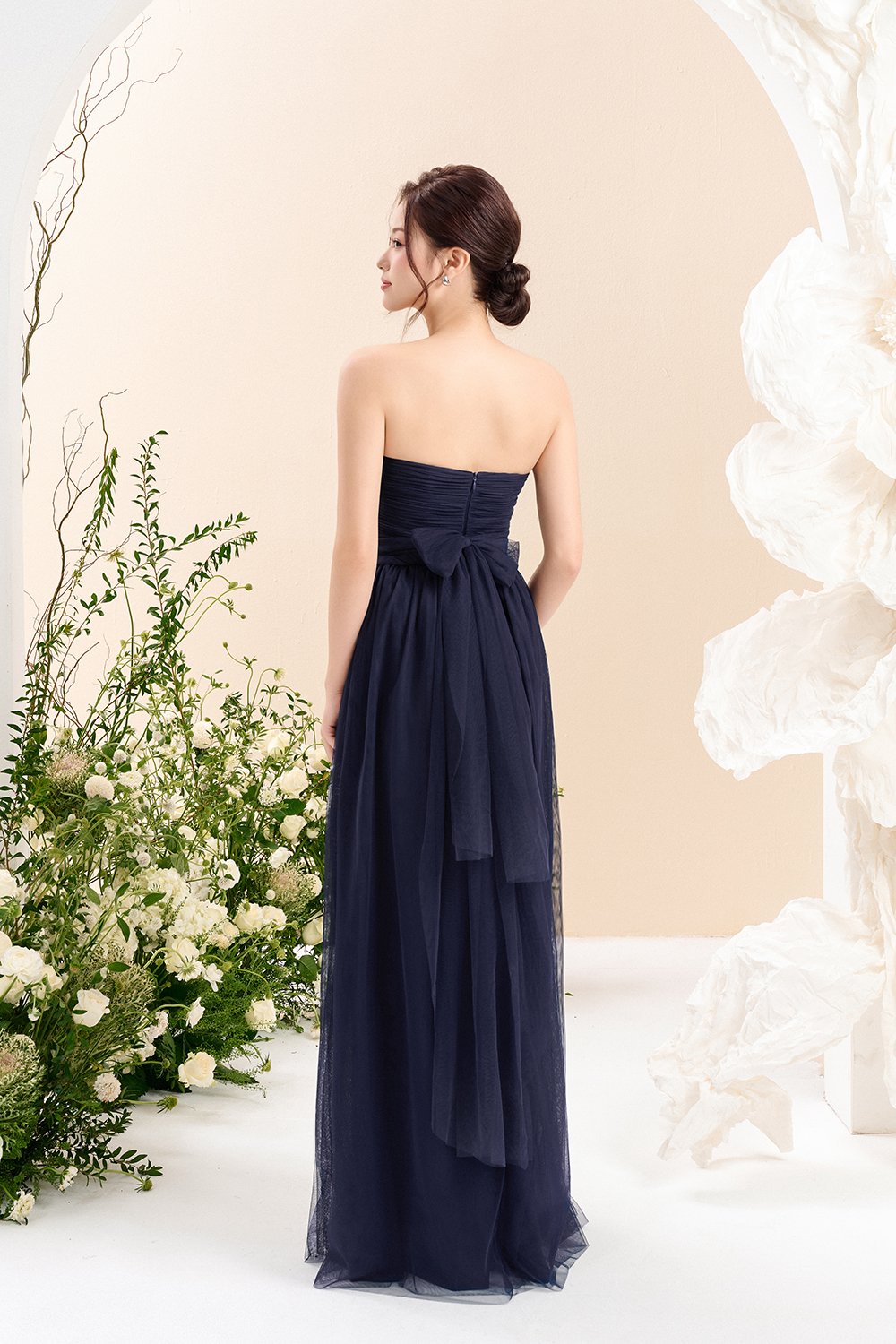 Harlow Infinity Maxi Dress in Cosmic Blue