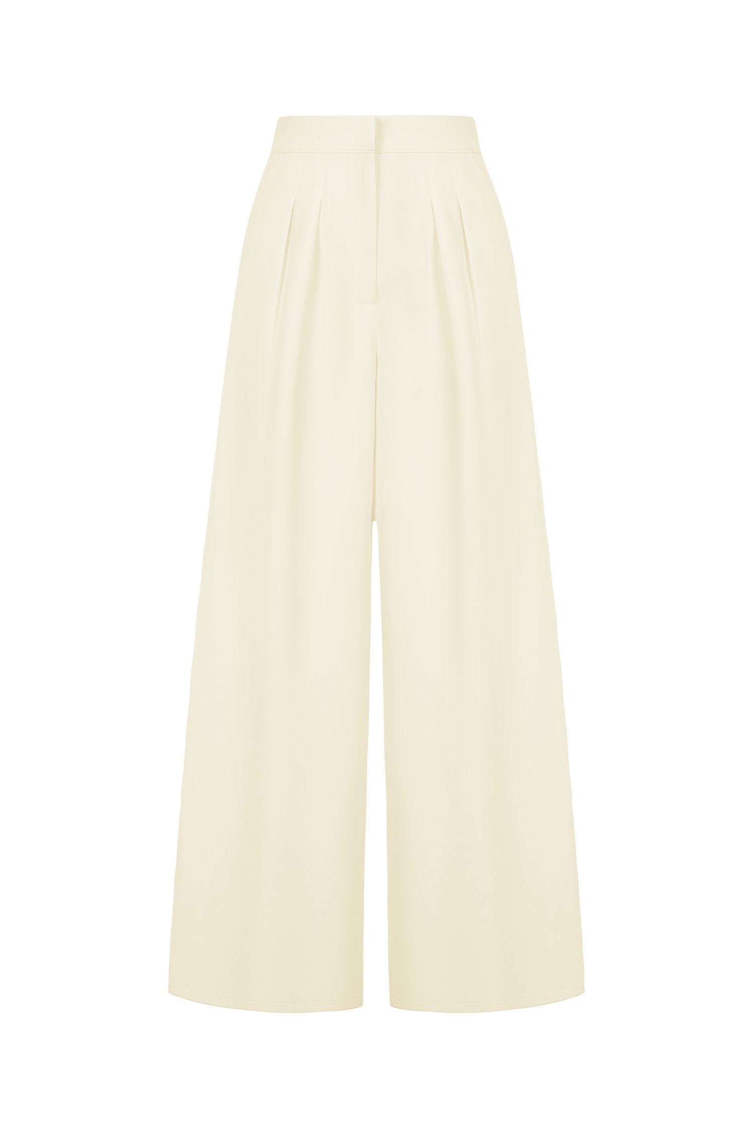 Zaya Palazzo Pant in Ivory