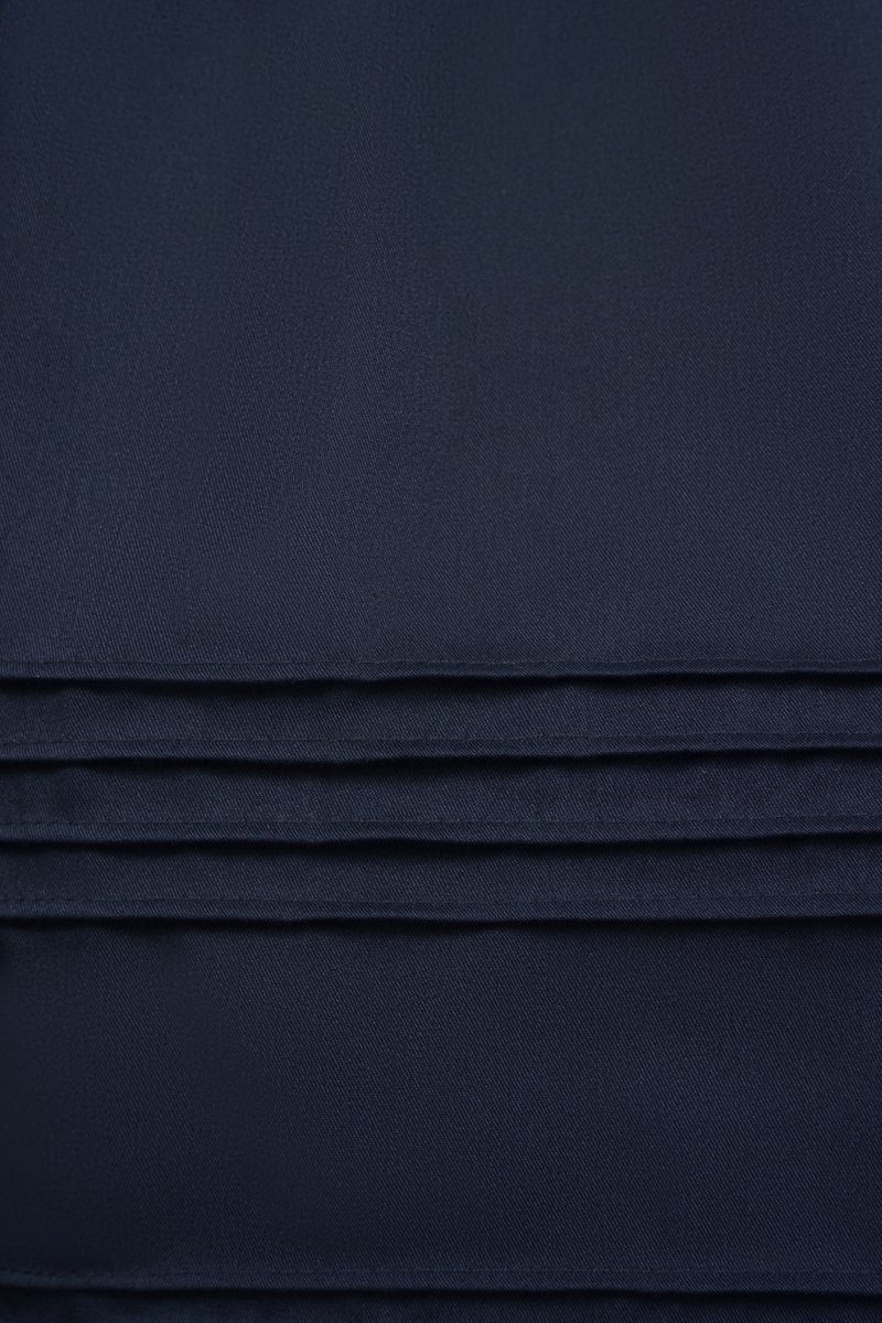 Amoryn Pintuck Ruched Mini Dress in Midnight Charm