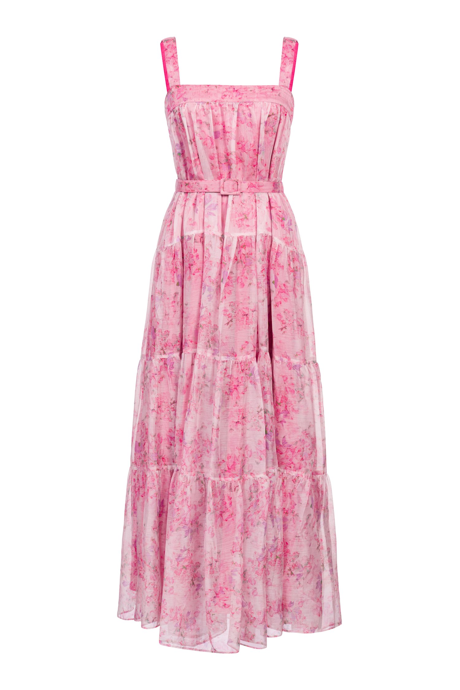 Am&eacute;lie 3-Way Maxi Dress in Blushing Garden