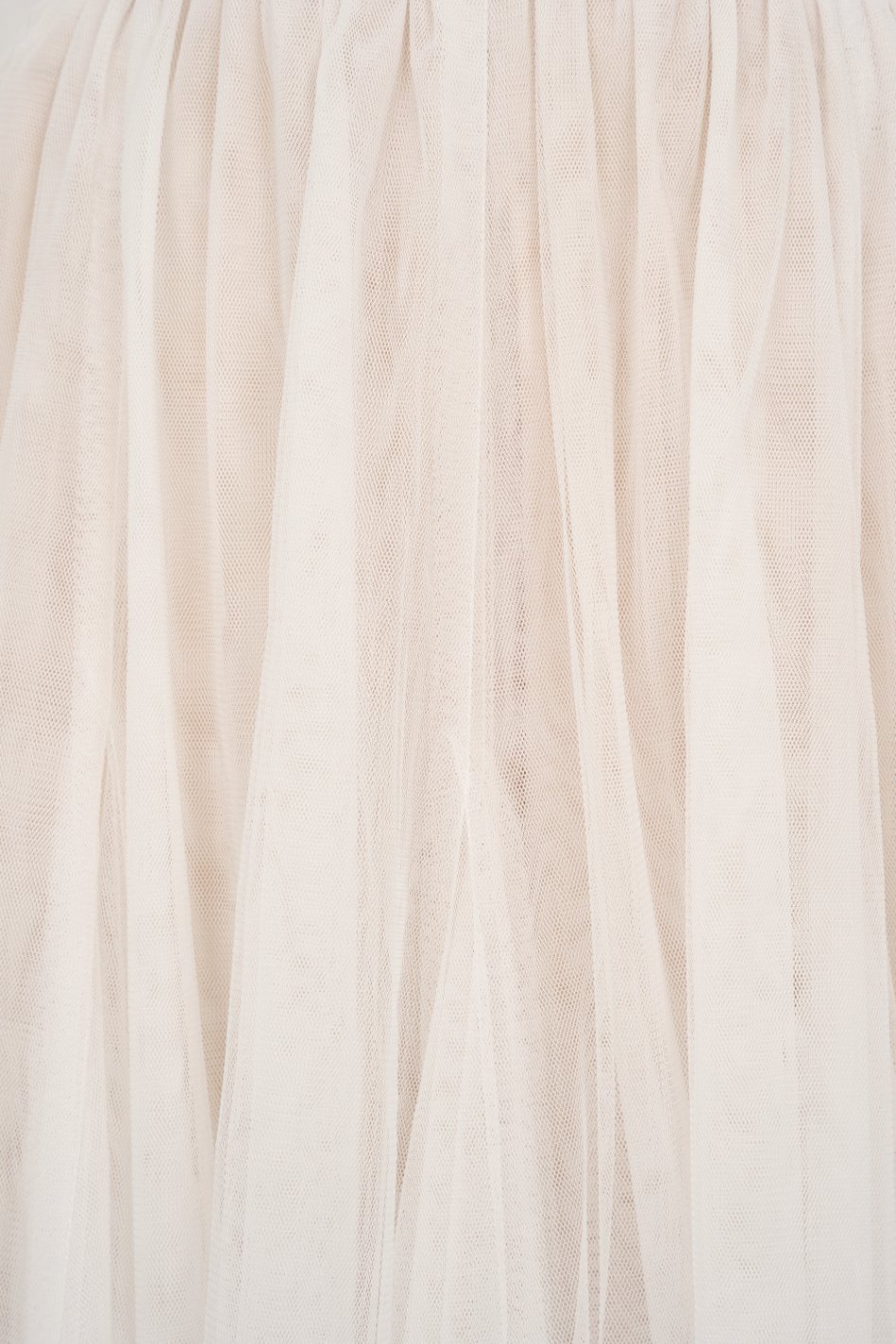 Pirouette Midi Tulle Skirt in Iconic White