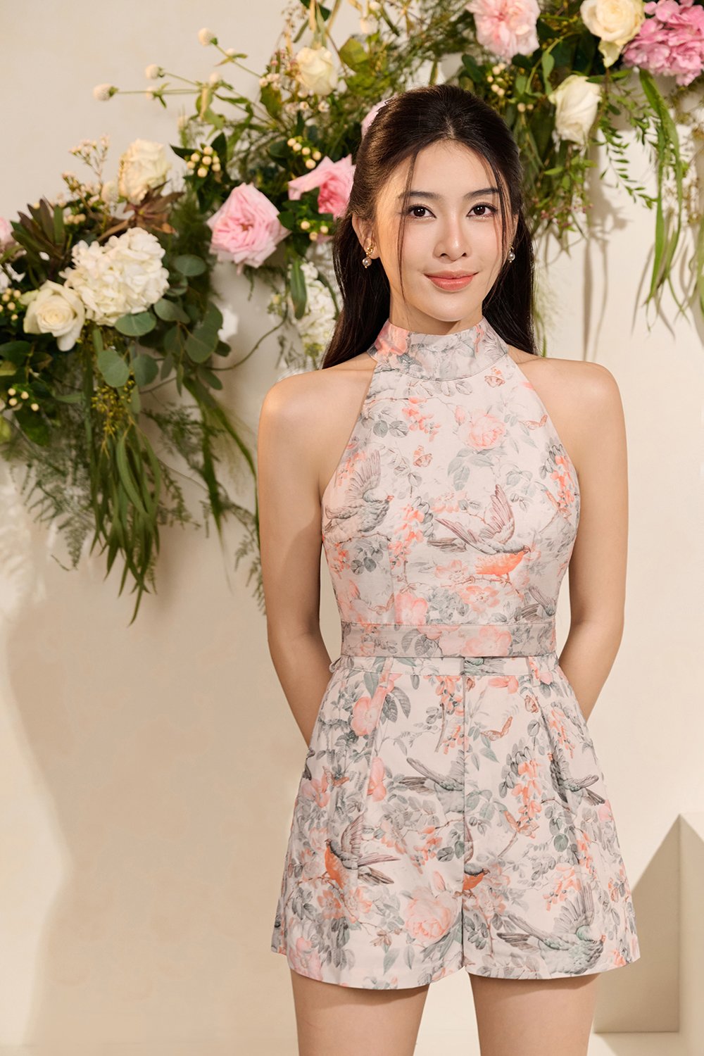 Nadine Top & Ardelle Shorts Set