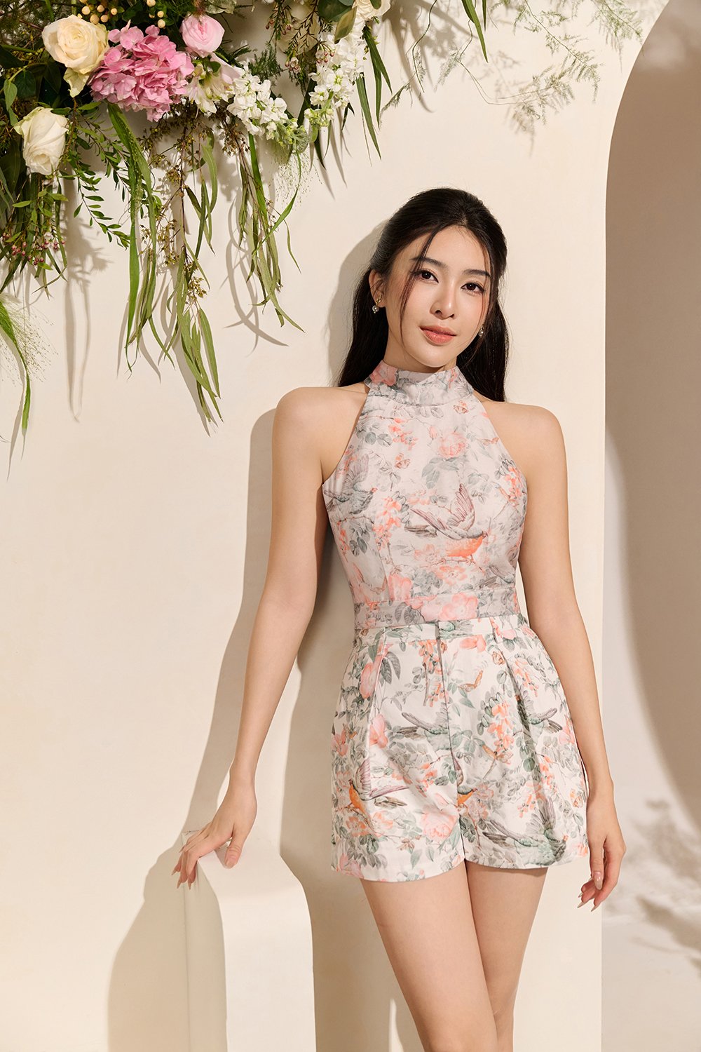 Nadine Top & Ardelle Shorts Set