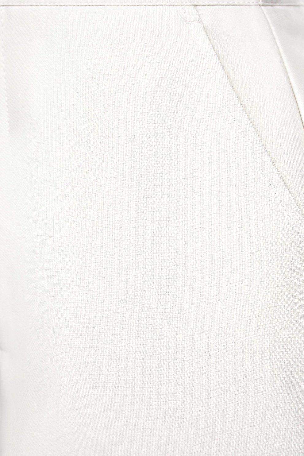 Cecily High Waisted Scallop Shorts in Iconic White