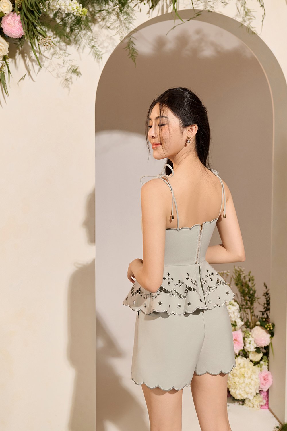 Cecily Top & Shorts Set