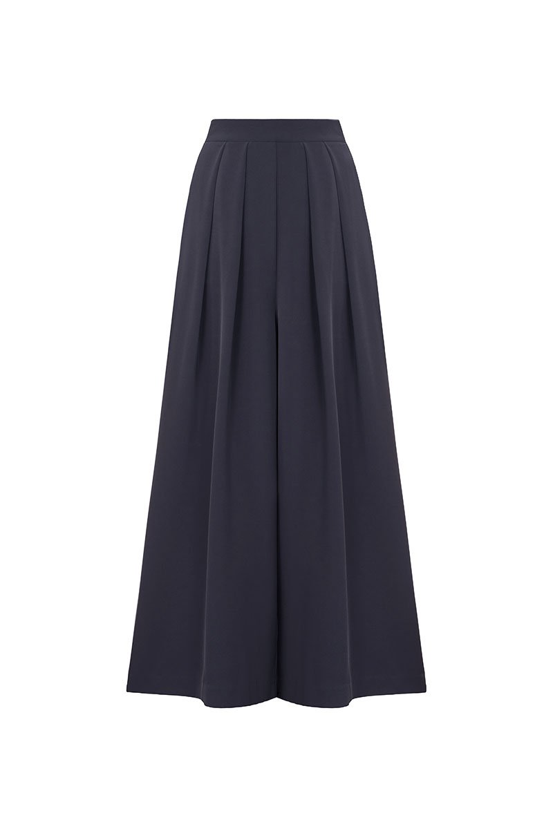 Berkely Palazzo Pants in Charcoal