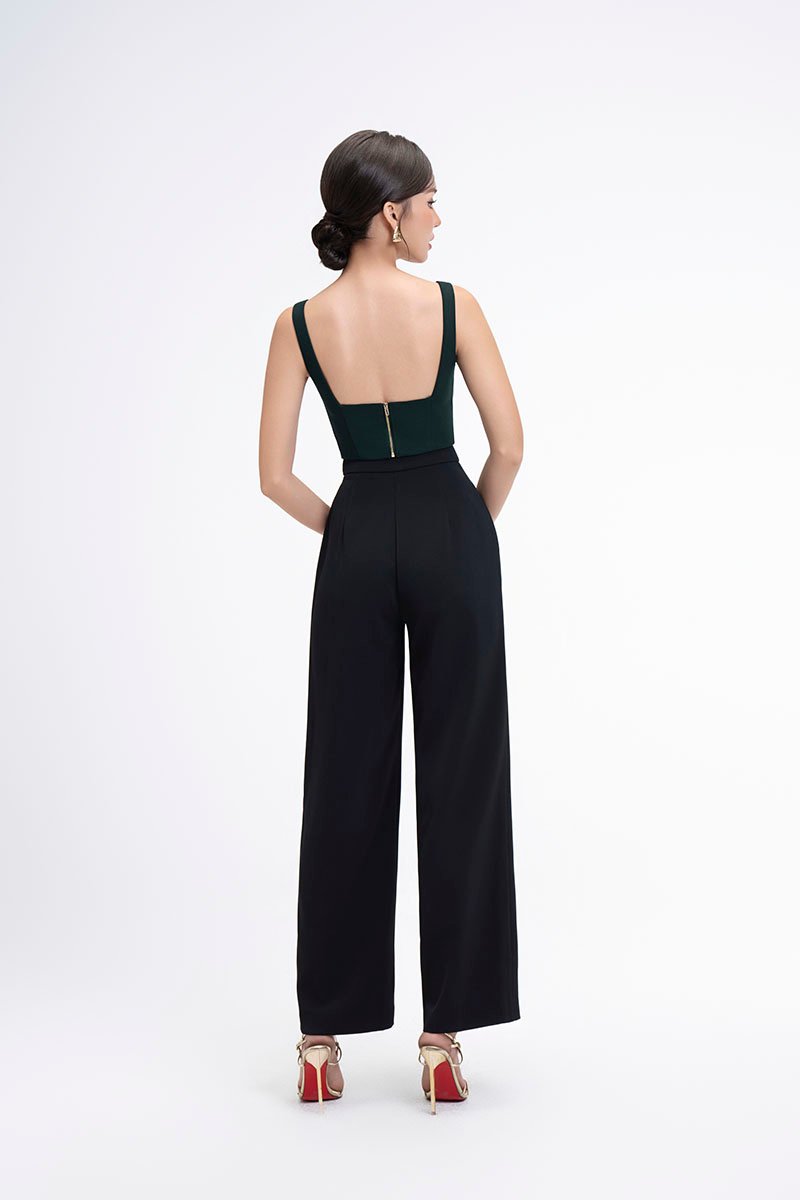 Presley Straight Pants in Classic Black