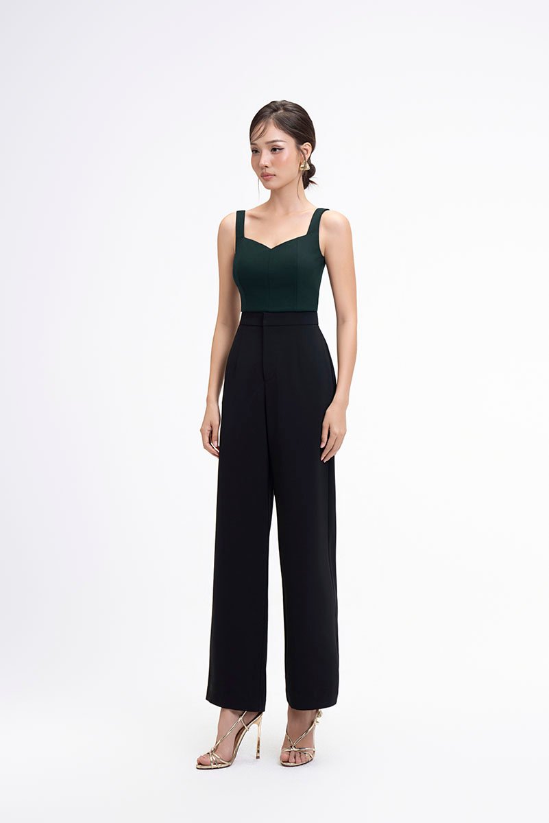 Presley Straight Pants in Classic Black