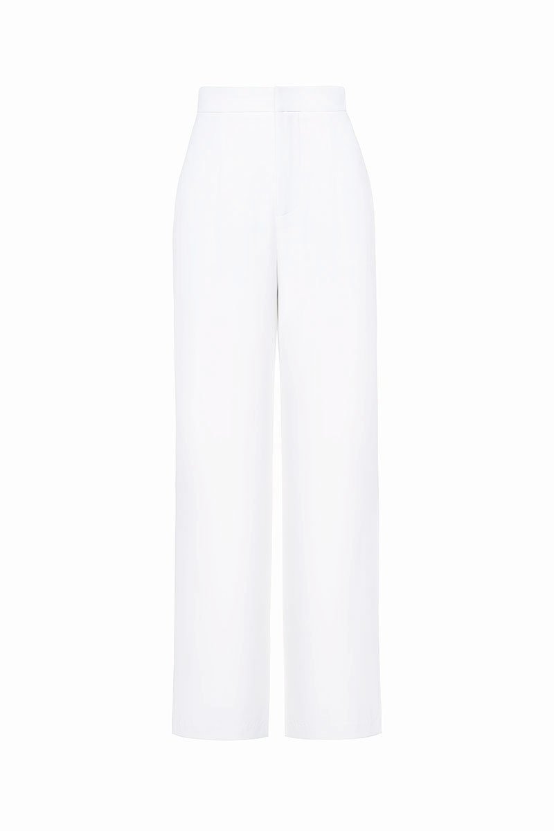 Presley Straight Pants in Iconic White