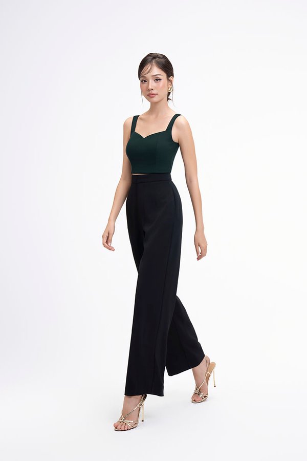 Presley Straight Pants in Classic Black