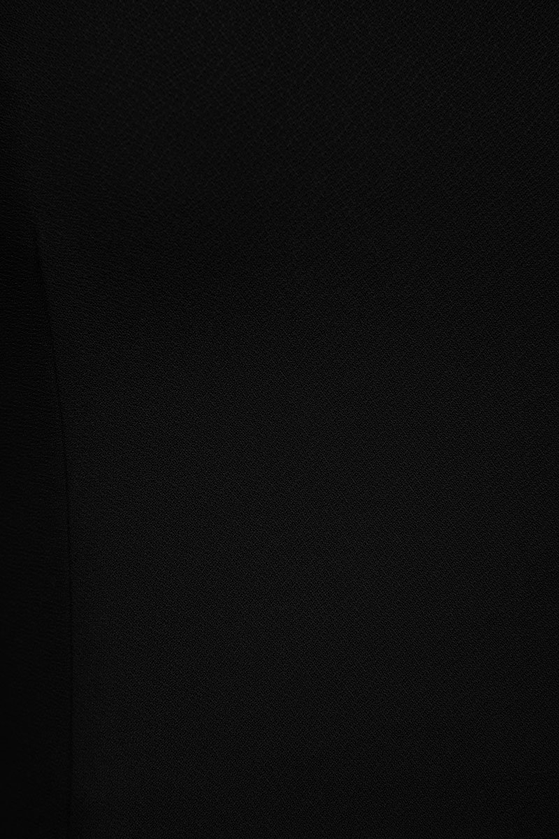 Eliana Padded Sweetheart Cap Sleeves Top in Classic Black