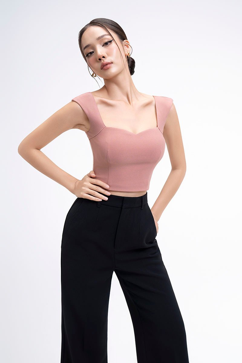 Laken Straight Pants in Classic Black