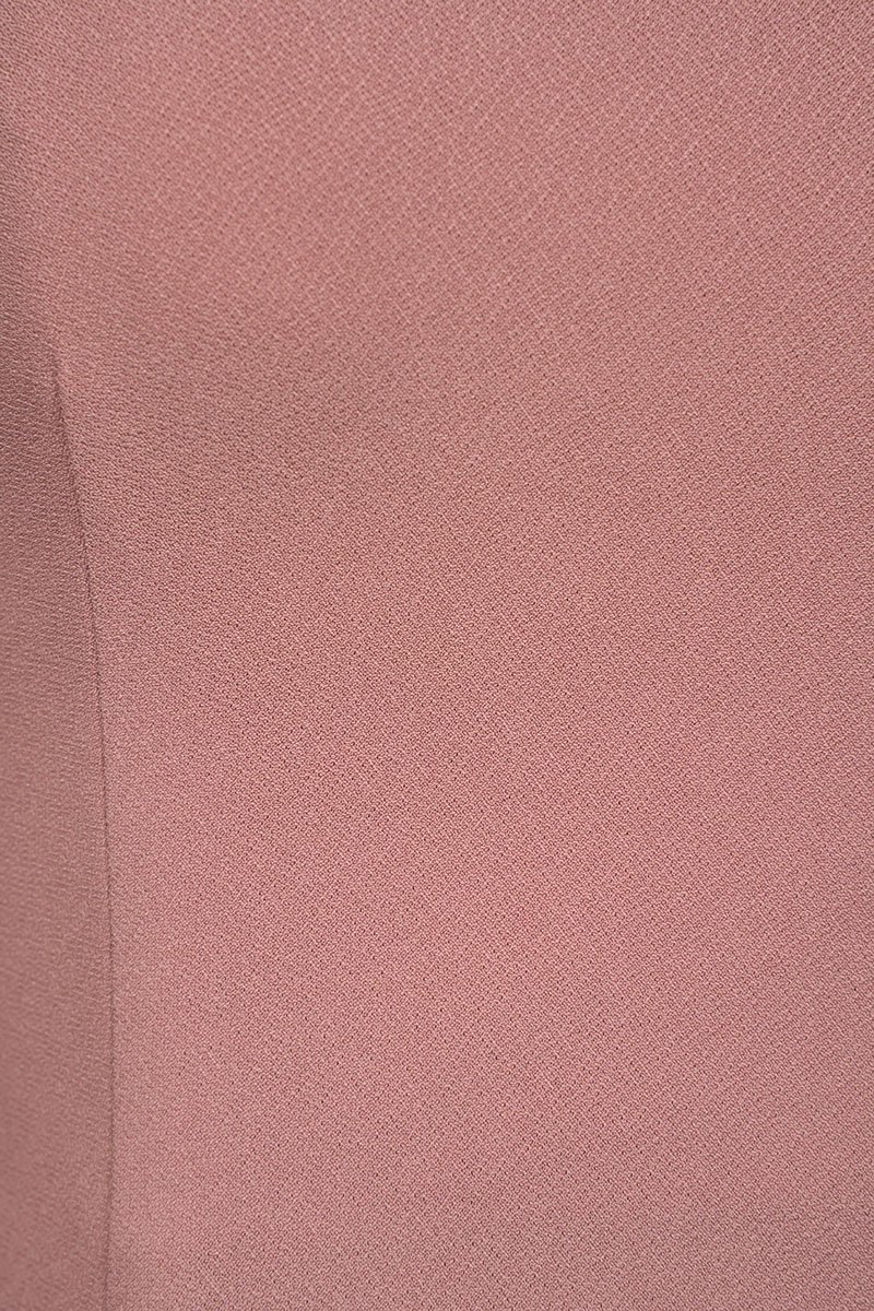 Eliana Padded Sweetheart Cap Sleeves Top in Dusty Rose