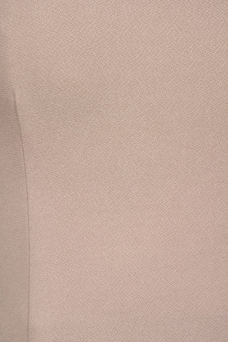 Eliana Padded Sweetheart Cap Sleeves Top in Stone