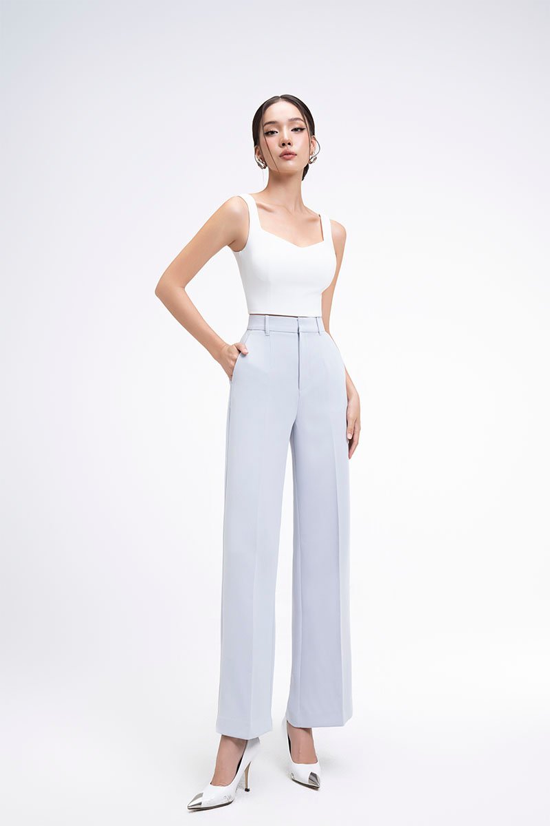 Laken Straight Pants in Lilac Haze