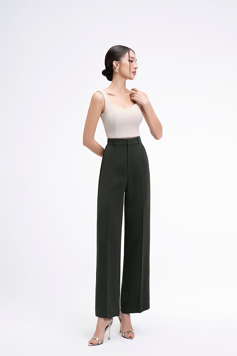 Kelsie Padded Sweetheart Top in Ivory