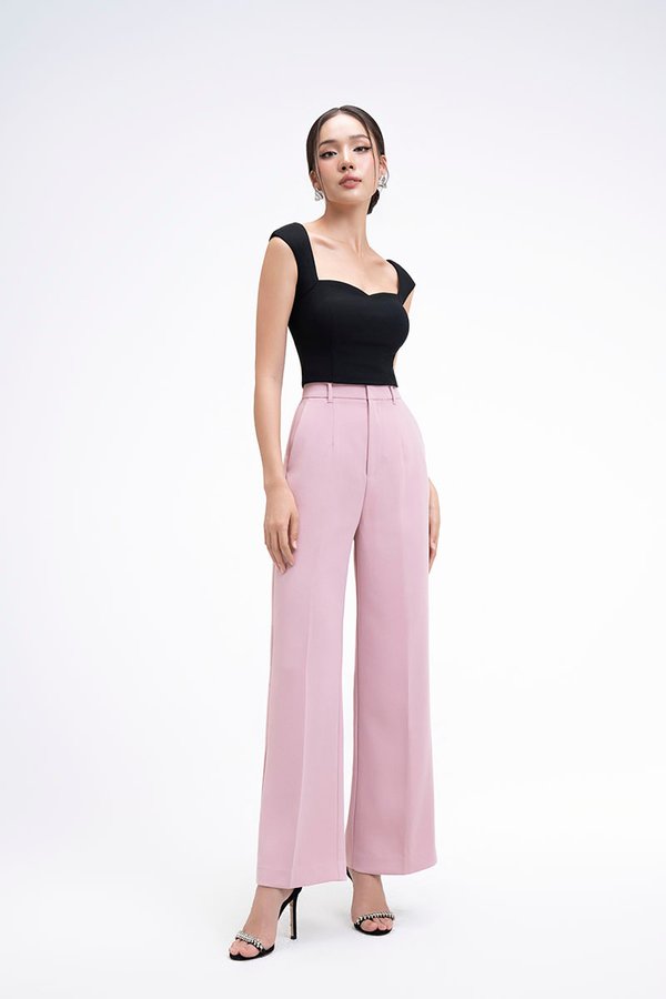 Laken Straight Pants in Rose Haze