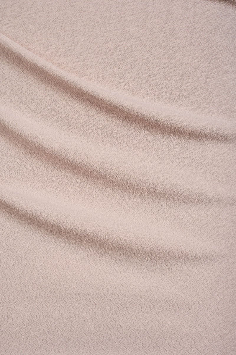 Soleil Queen Anne Padded Dress in Stone