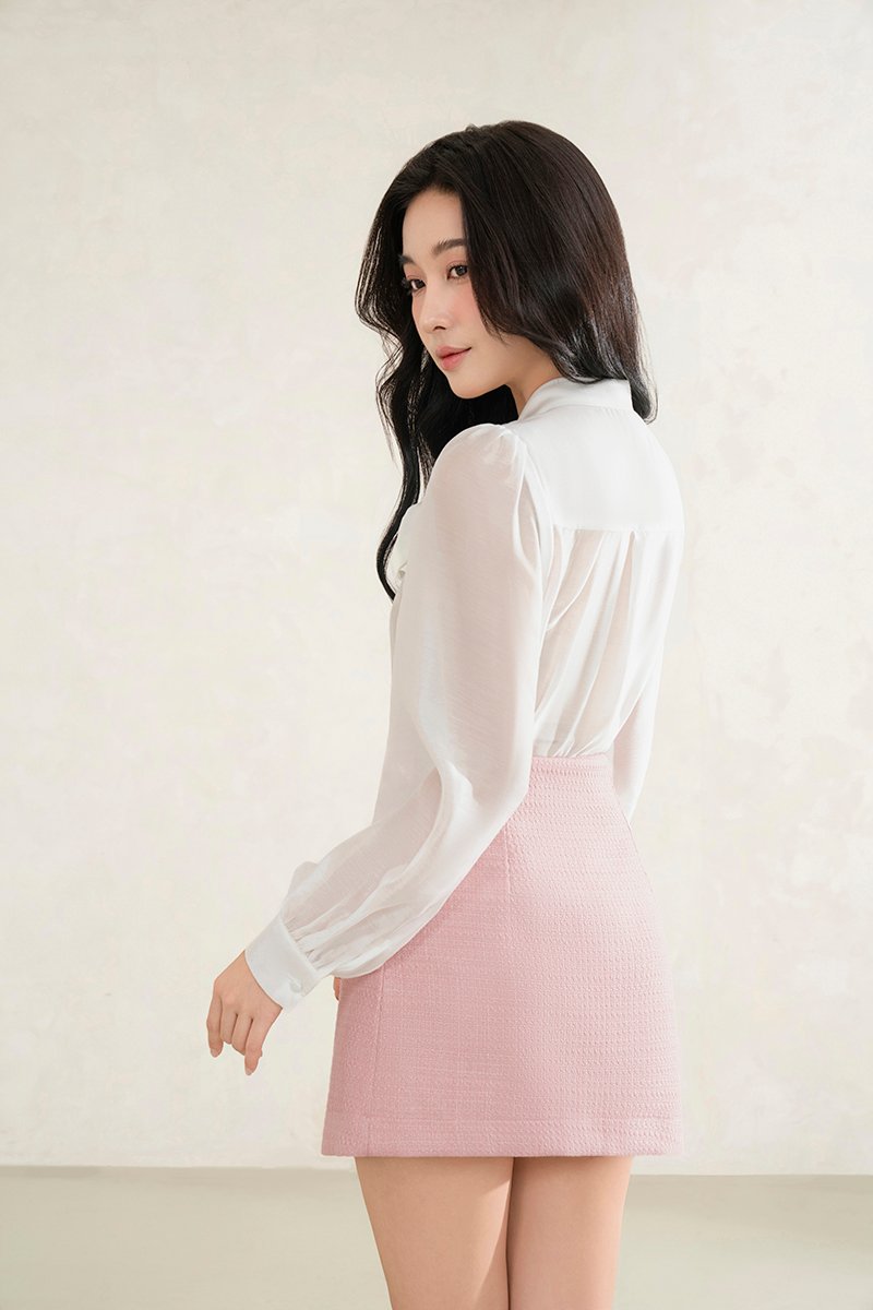 Kim Mini Skort in Rose Pink