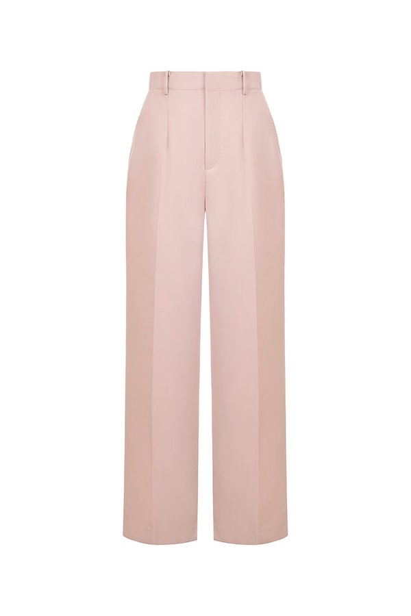 Miyeon Tailored Pants in Nude Pink