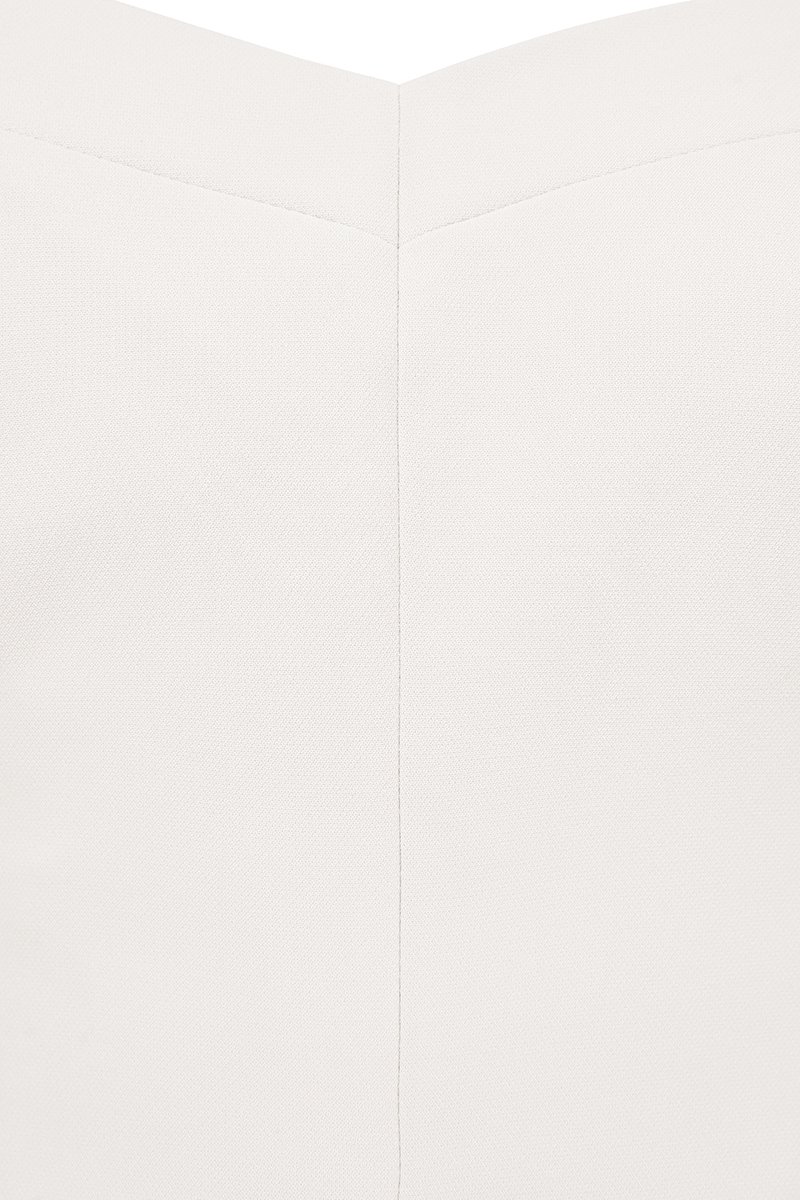 Celeste Padded Sweetheart Top in Iconic White