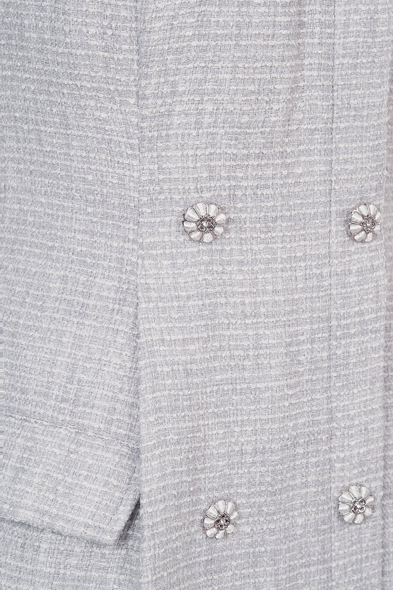 Chaerin Off Shoulder Mini Dress in Lavender