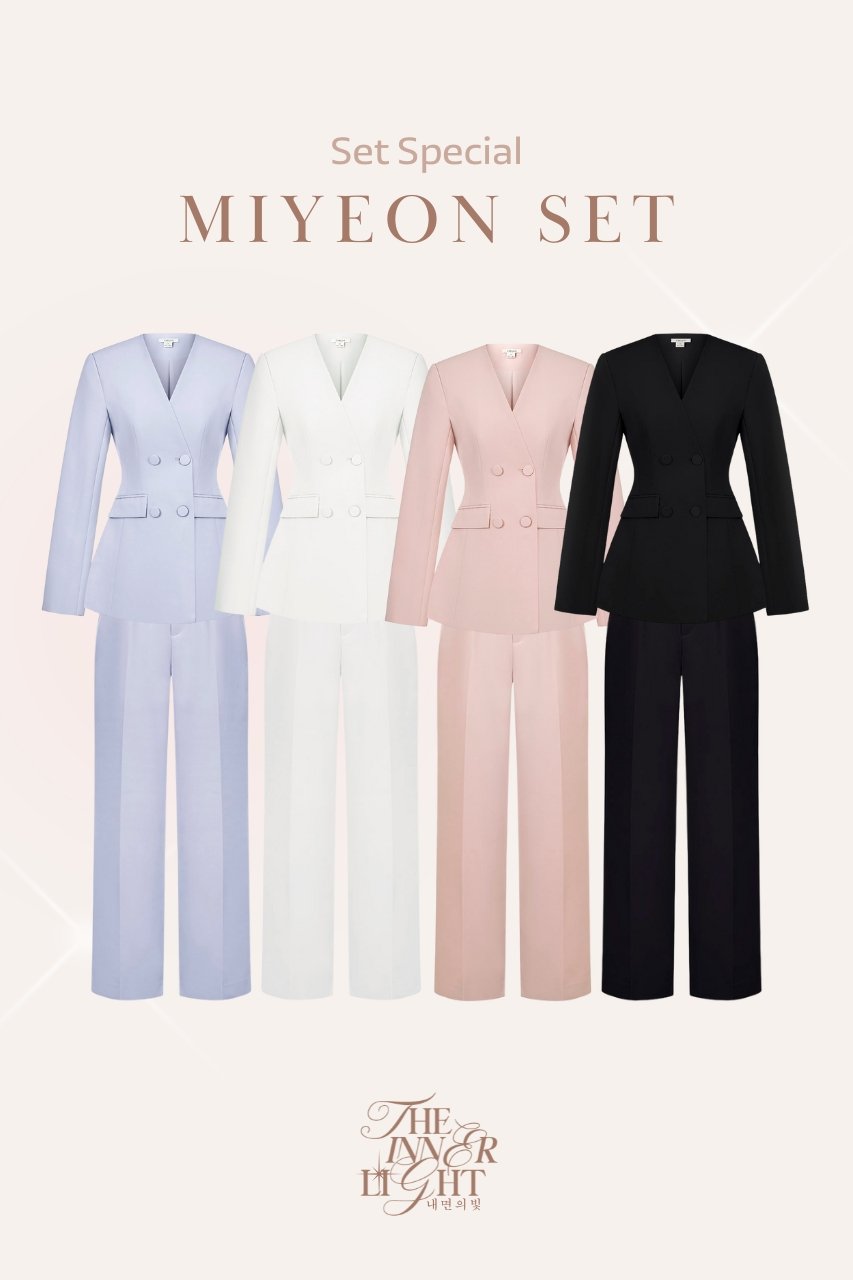 Miyeon Blazer and Miyeon Pants Set