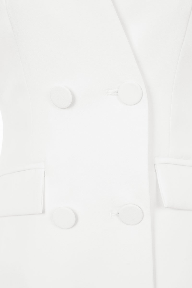 Miyeon Tailored Blazer in Iconic White