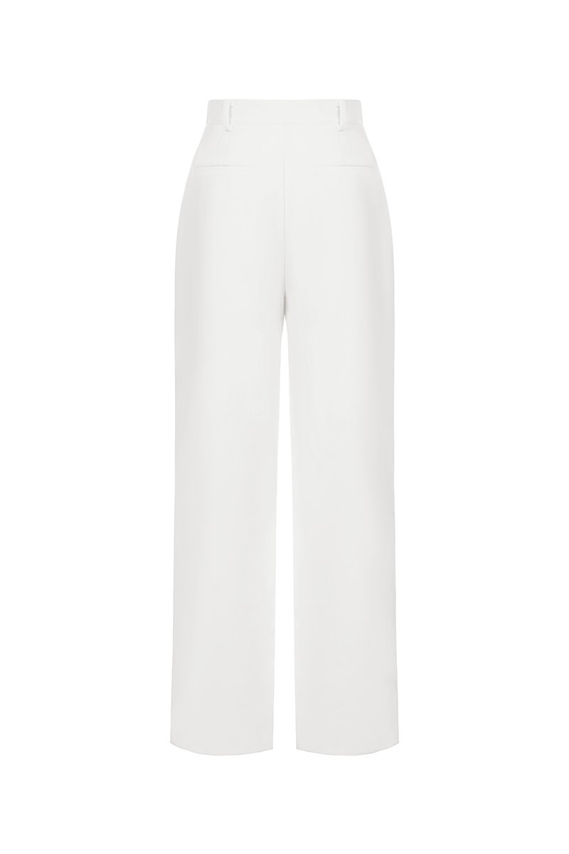 Miyeon Tailored Pants in Iconic White