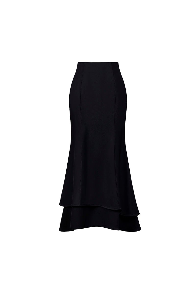 Suhye Mermaid Skirt in Classic Black