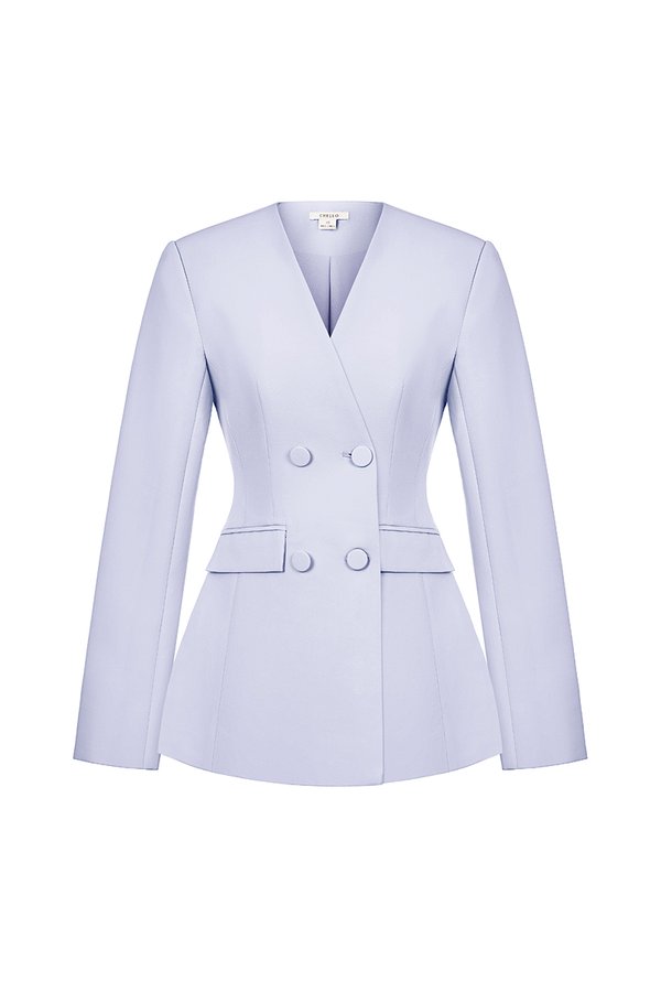 Miyeon Tailored Blazer in Storm Cloud