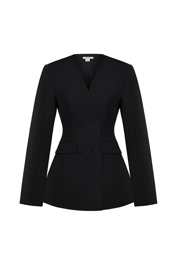 Miyeon Tailored Blazer in Classic Black