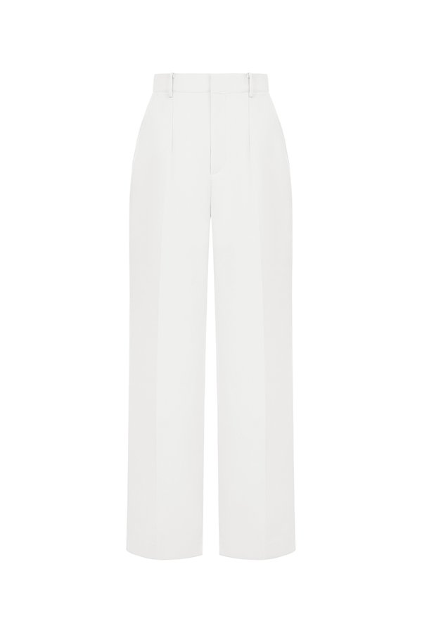 Miyeon Tailored Pants in Iconic White