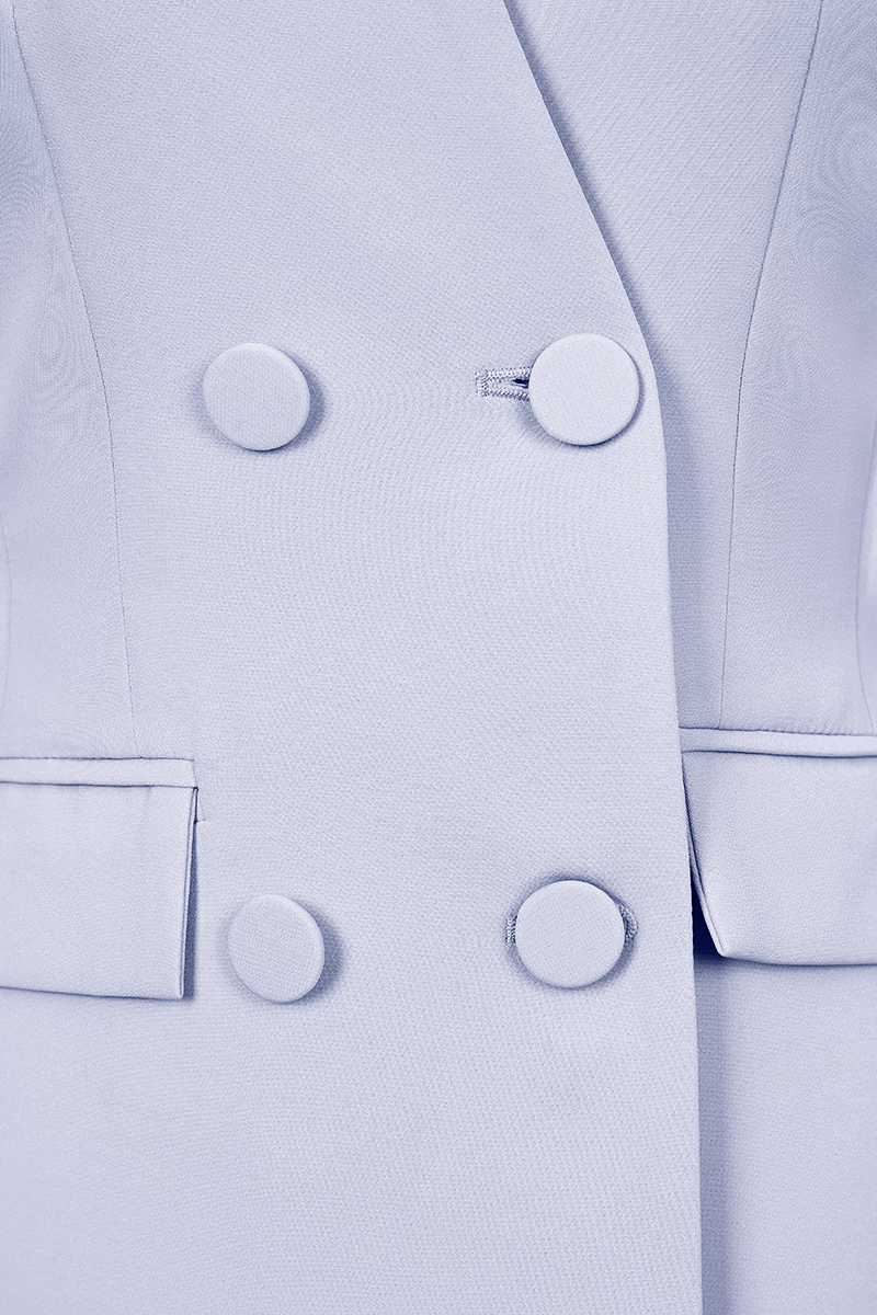 Miyeon Tailored Blazer in Storm Cloud Chello