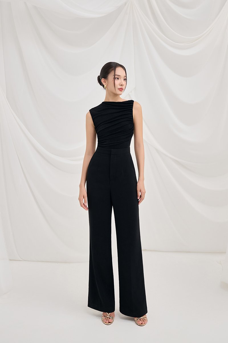 Brooklyn Straight Pants in Classic Black