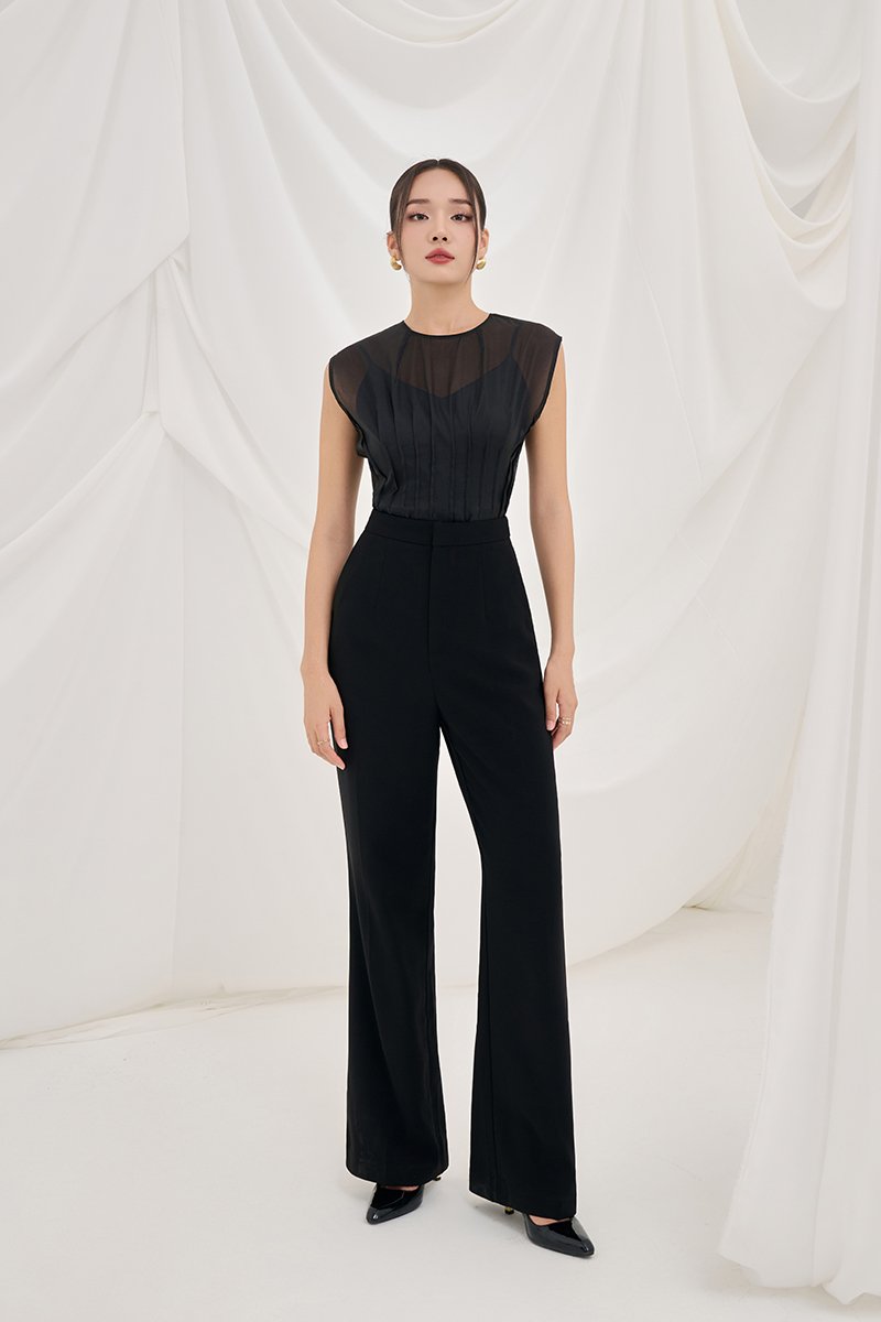 Brooklyn Straight Pants in Classic Black