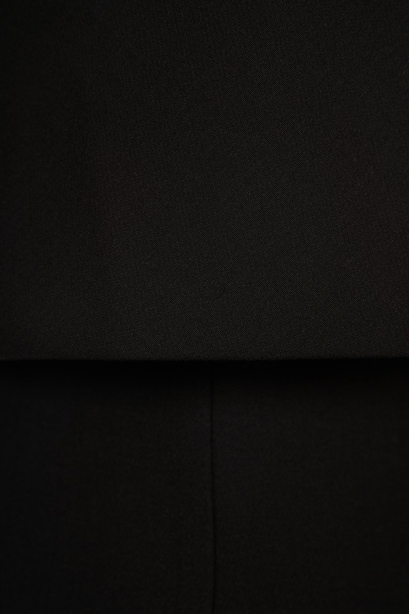 Callione Padded Tube Top in Classic Black