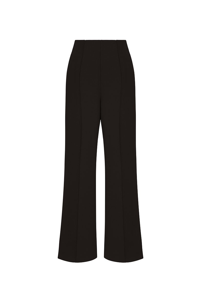 Isolde Mid Waist Pant in Classic Black (PETITE /REGULAR/TALL)