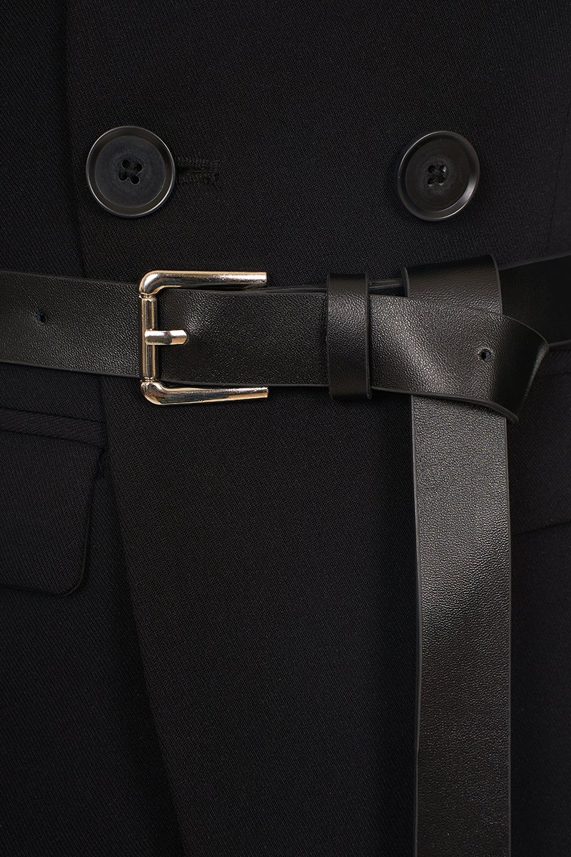 Vionne Asymmetrical Off Shoulder Top in Classic Black