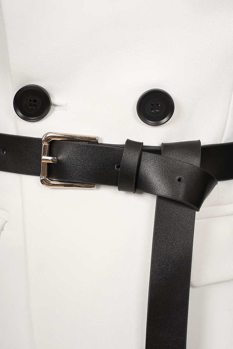 Vionne Asymmetrical Off Shoulder Top in Iconic White