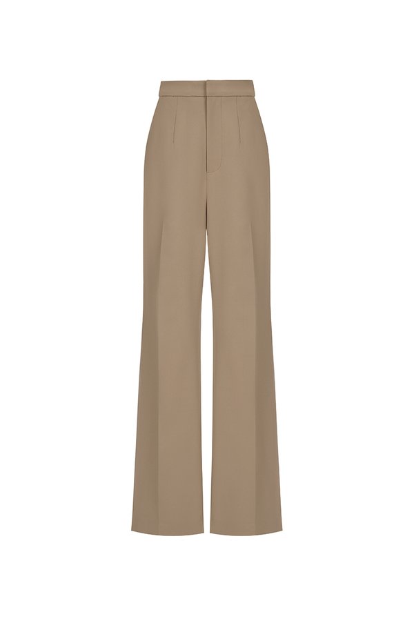 Brooklyn Straight Pants in Soft Khaki