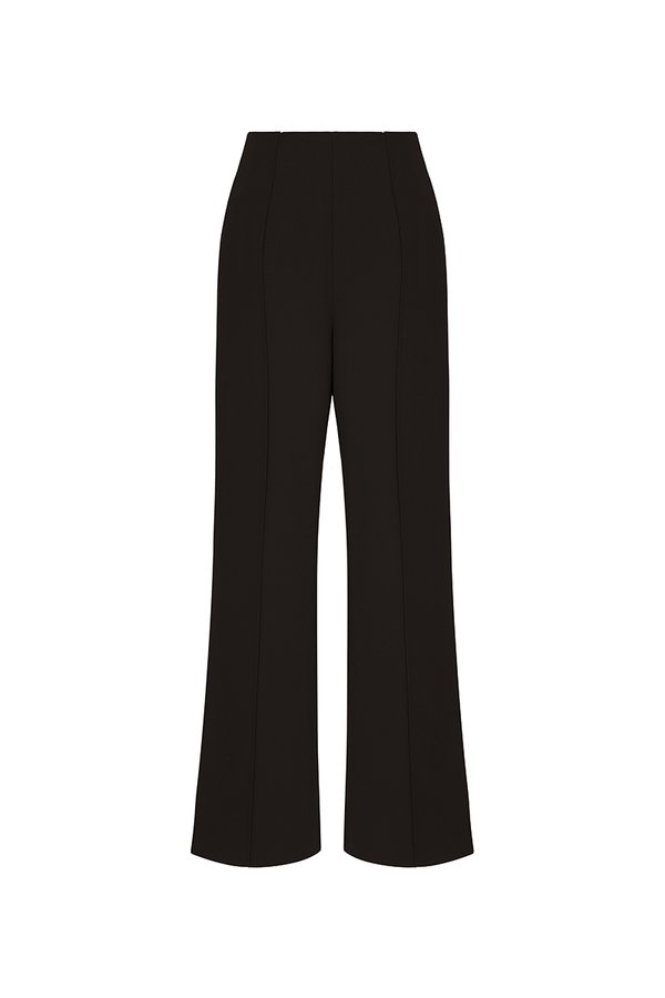 Isolde Mid Waist Pant in Classic Black (PETITE /REGULAR/TALL)