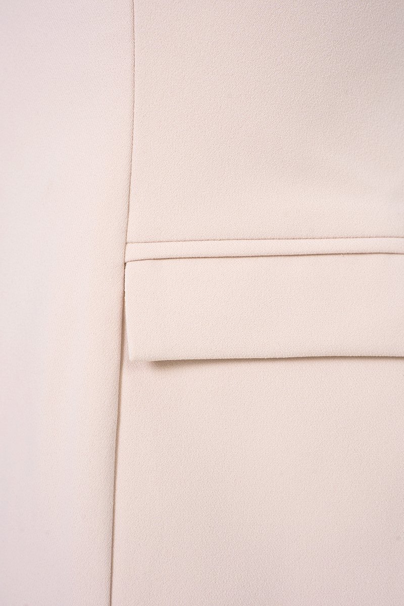 Aerith Padded Halter Tailored Top in Powder Pink