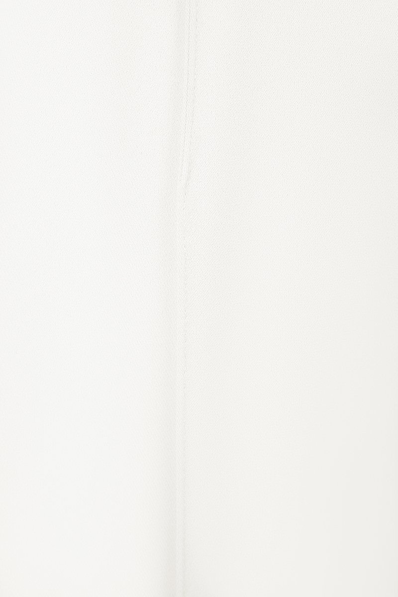 Michelle Flared Bell Pants in Iconic White