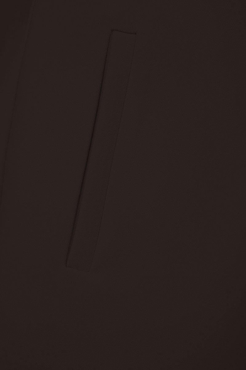 Michelle High Waist Tailored Shorts in Espresso