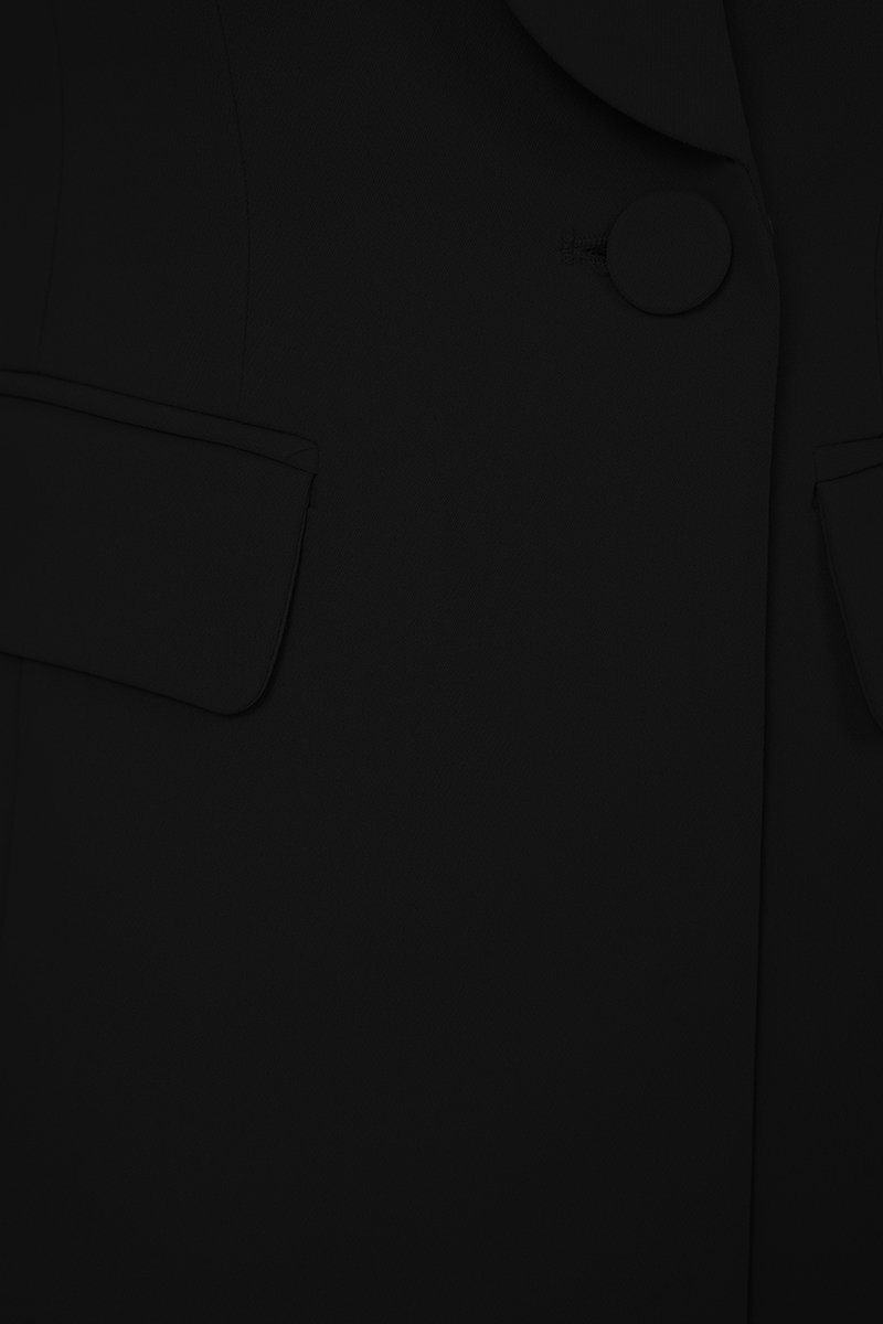 Michelle Tailored Blazer in Classic Black