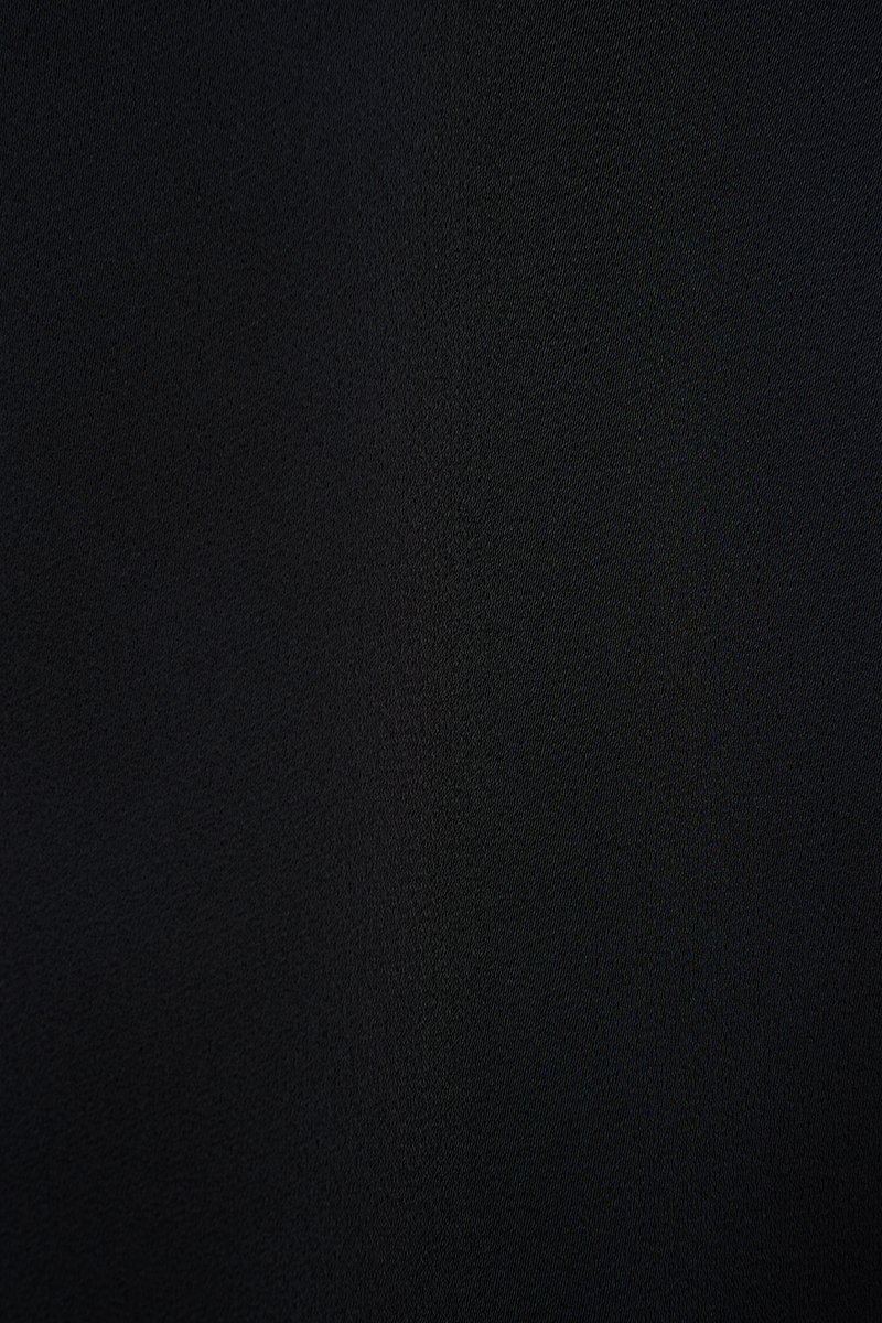 Violet Delicate Lace Silky Camisole in Classic Black