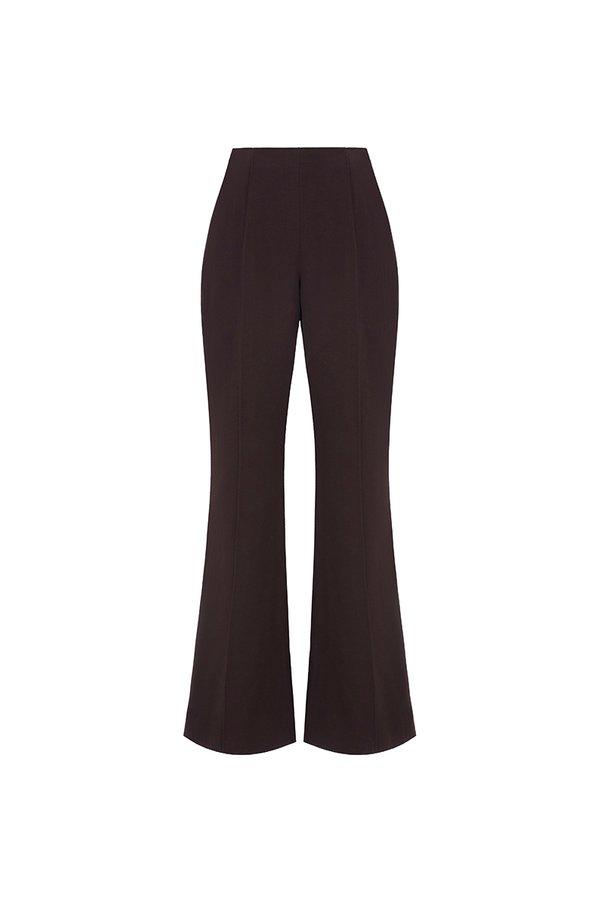 Michelle Flared Bell Pants in Espresso