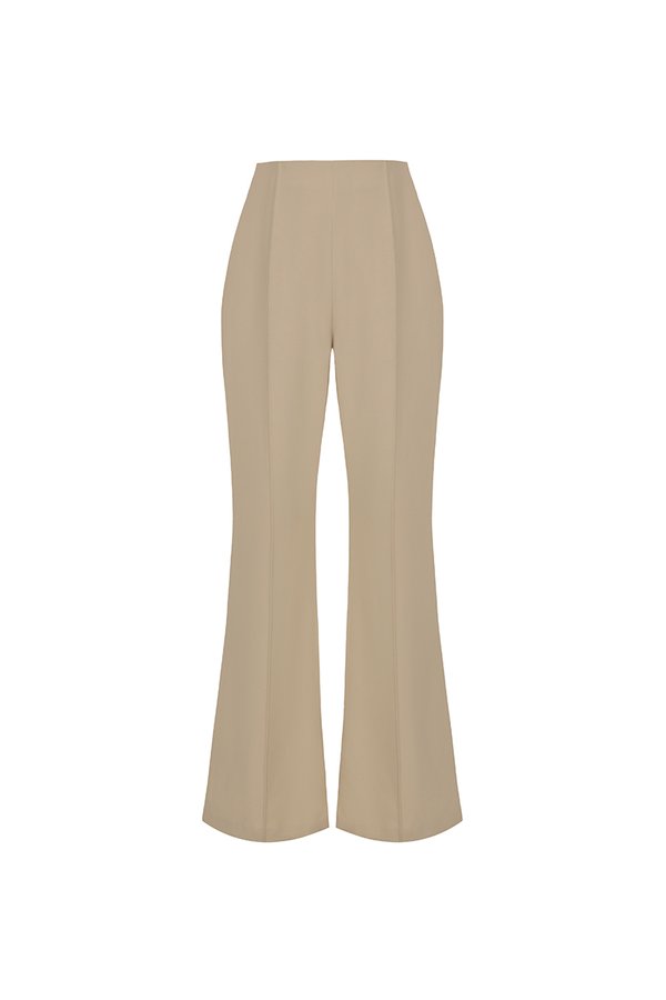 Michelle Flared Bell Pants in Tres Naturale