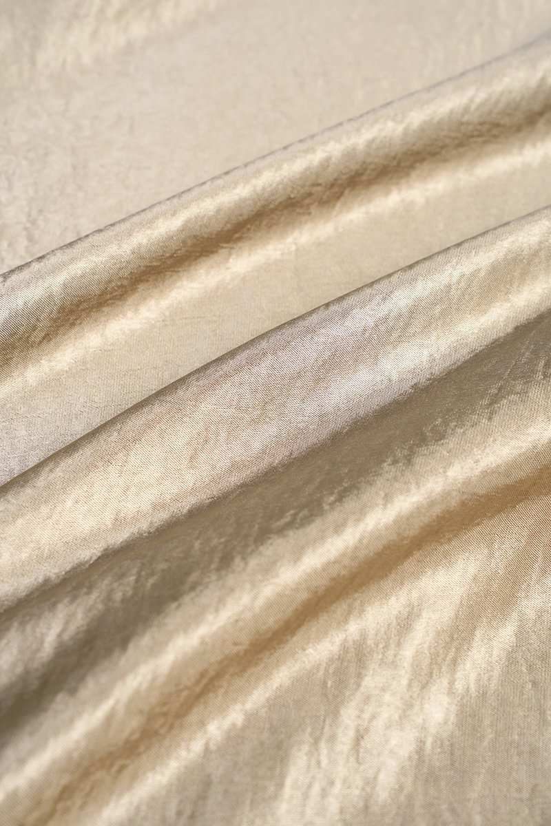 Alethea Slip Mermaid Maxi Skirt in Champagne Bronze